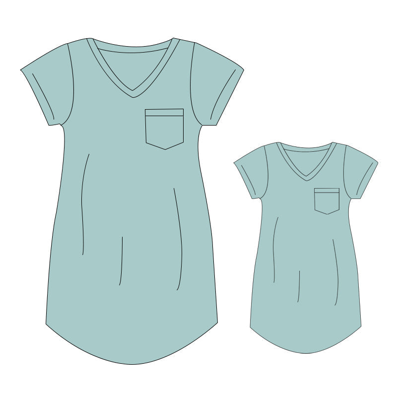 Pale Blue | Women’s Nightgown