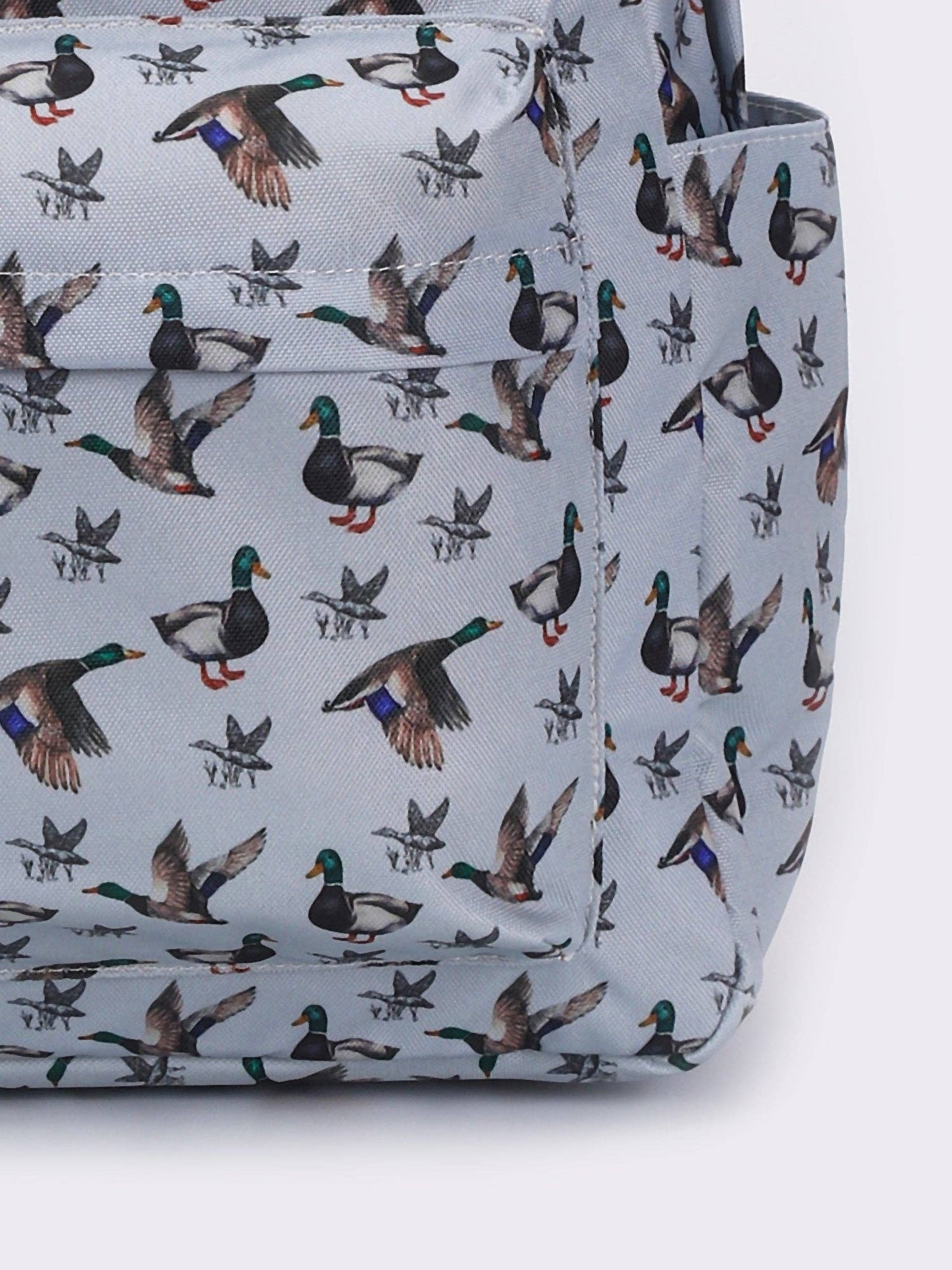 Boys Duck Printed Canvas Backpack
