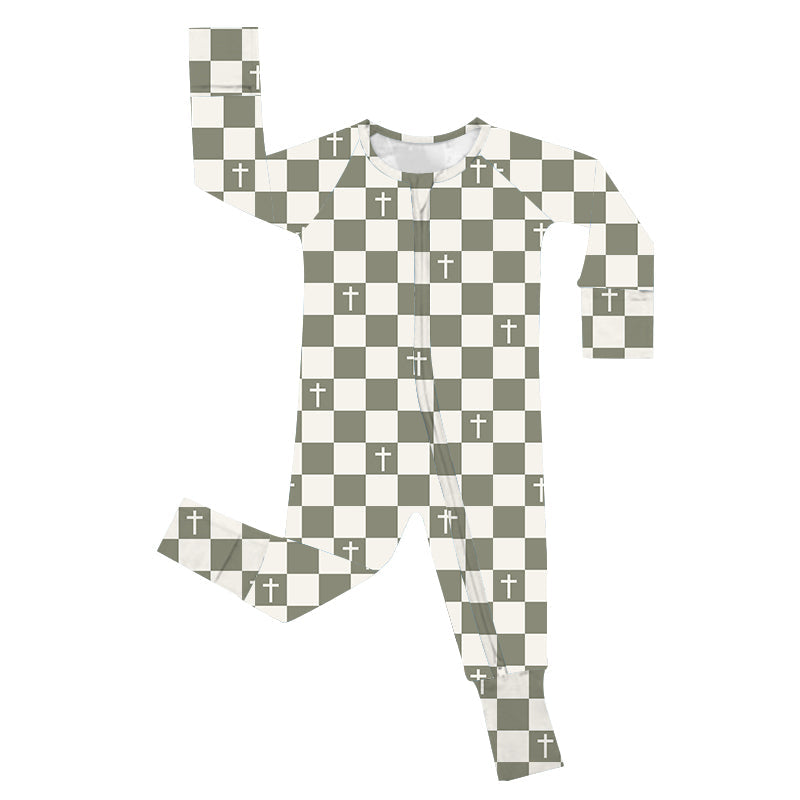 EASTER | Sage Checks - Zippy