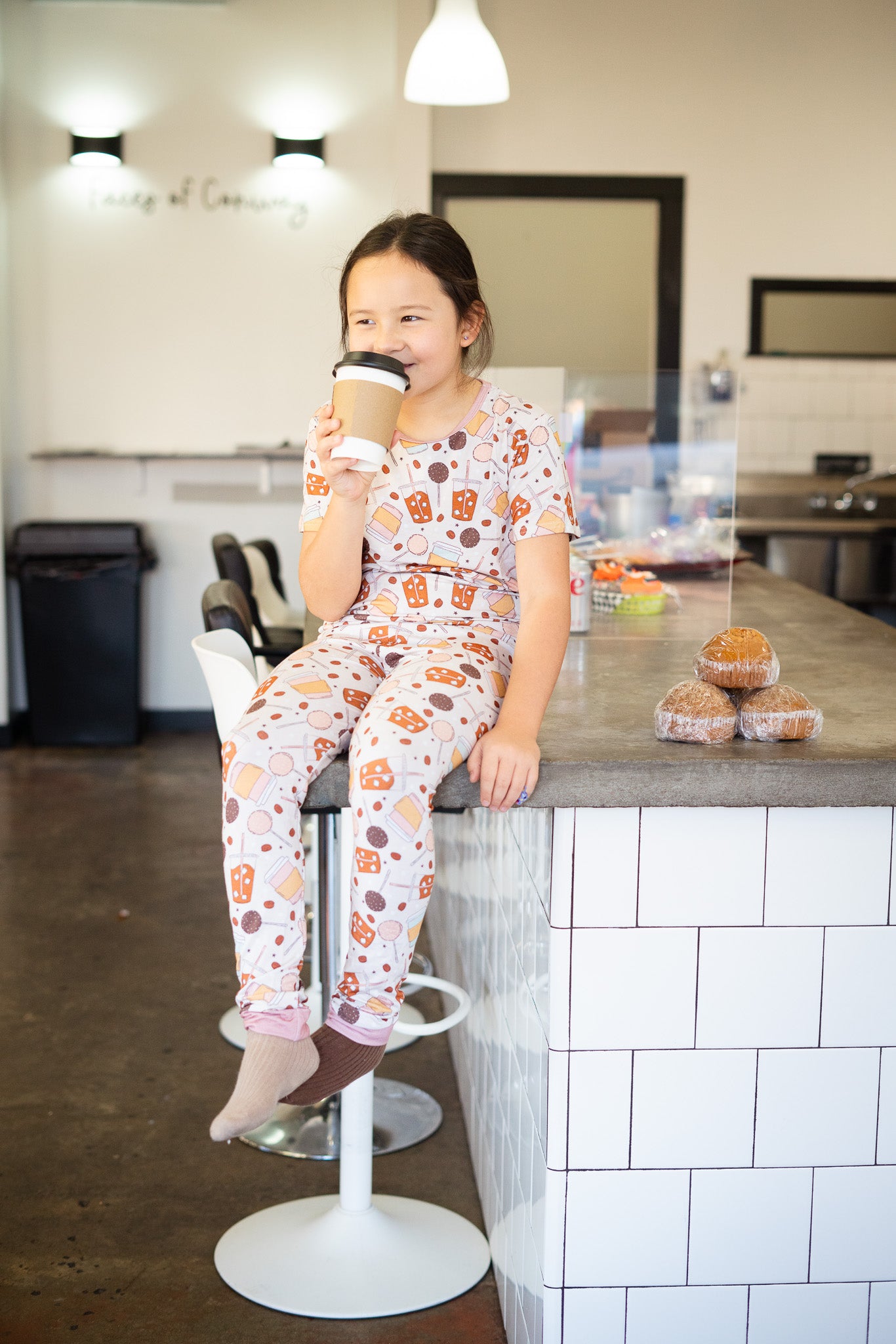 Coffee & Cake Pops Bamboo Pajamas